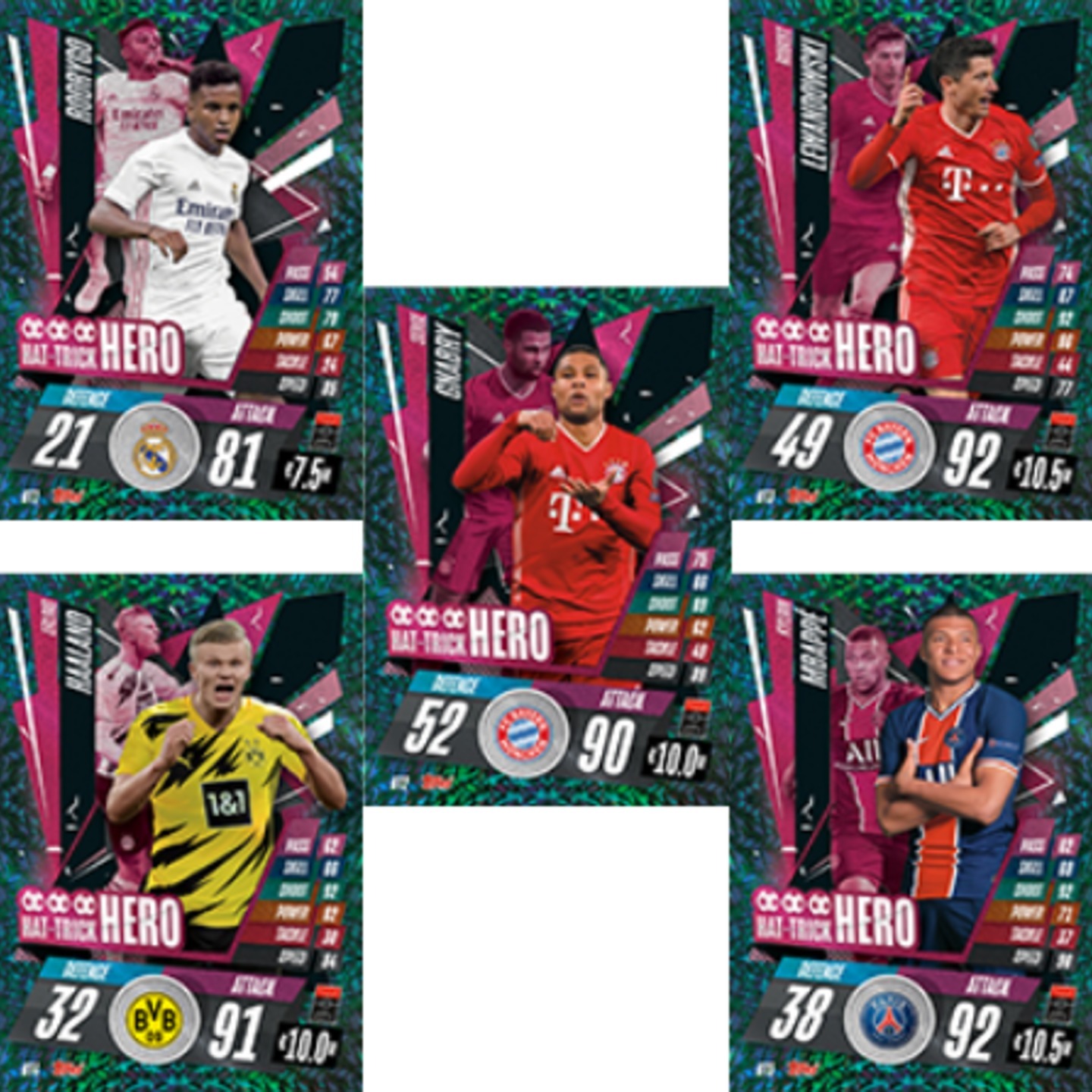 ALL HAT TRICK HEROES