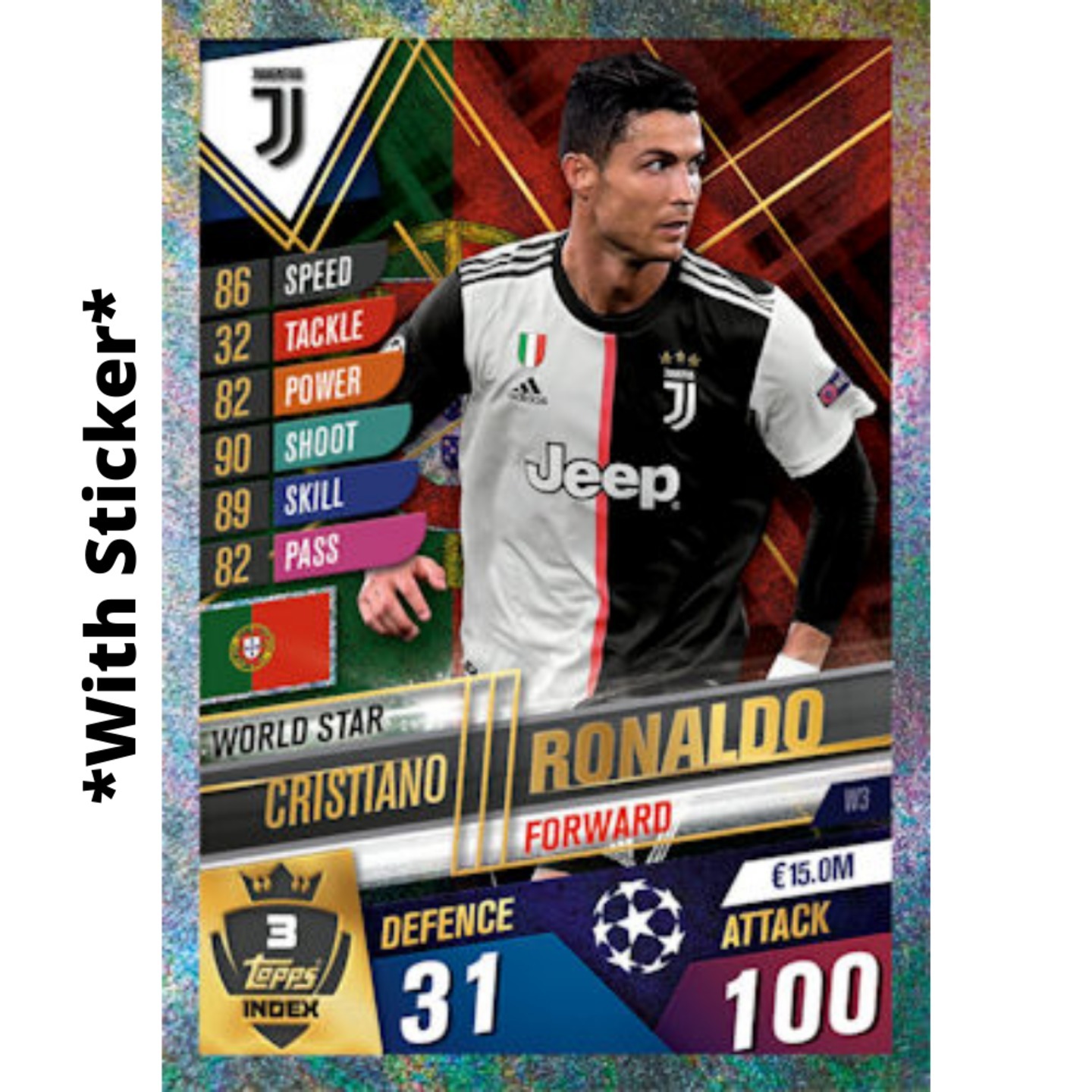 CRISTIANO RONALDO MATCH ATTAX 101 2019-20
