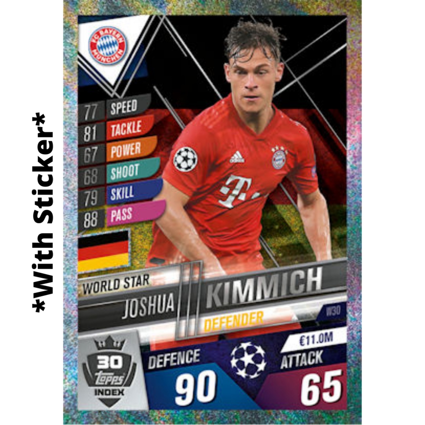 Joshua Kimmich MATCH ATTAX 101 2019-20