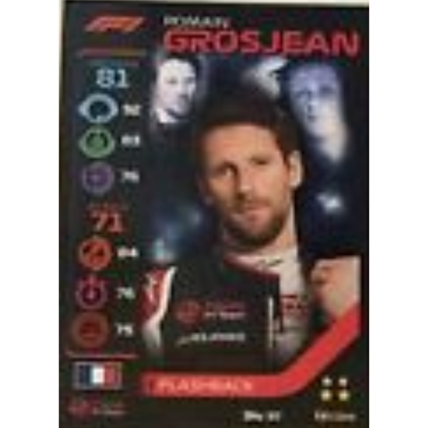 Romain Grosjean FLASHBACK Card