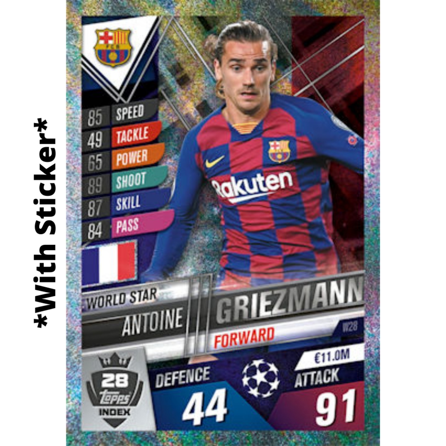 Antoine Griezmann MATCH ATTAX 101 2019-20