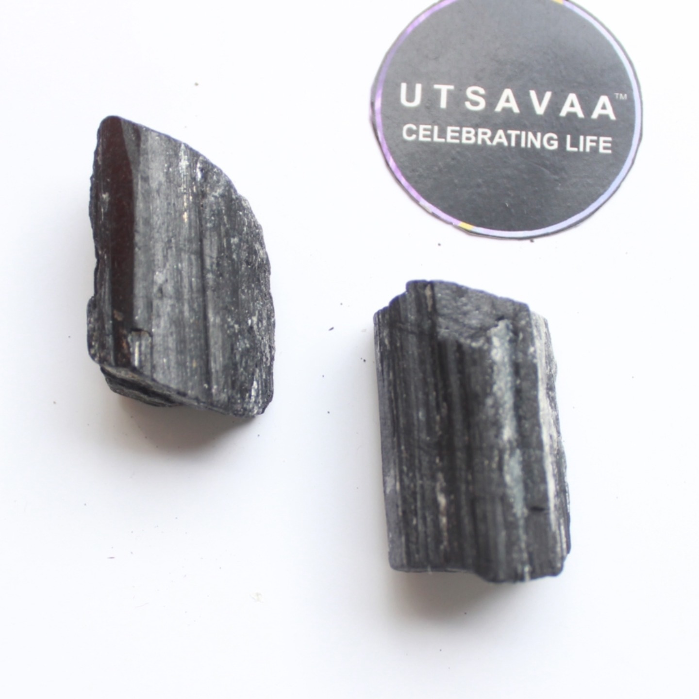 For PROTECTION - Black Tourmaline Raw Crystal 71g