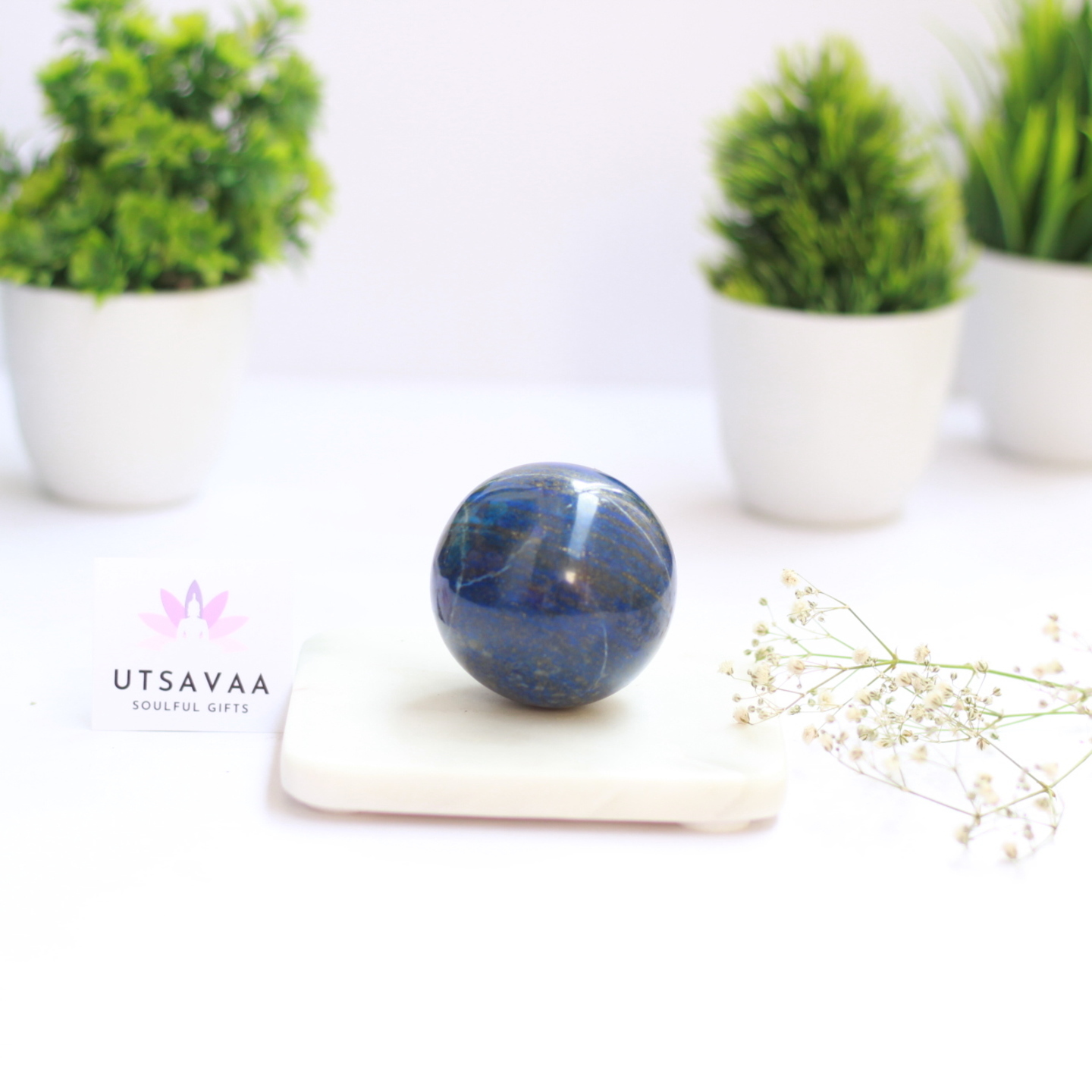 Lapis Lazuli Sphere/Ball - U T S A V A A