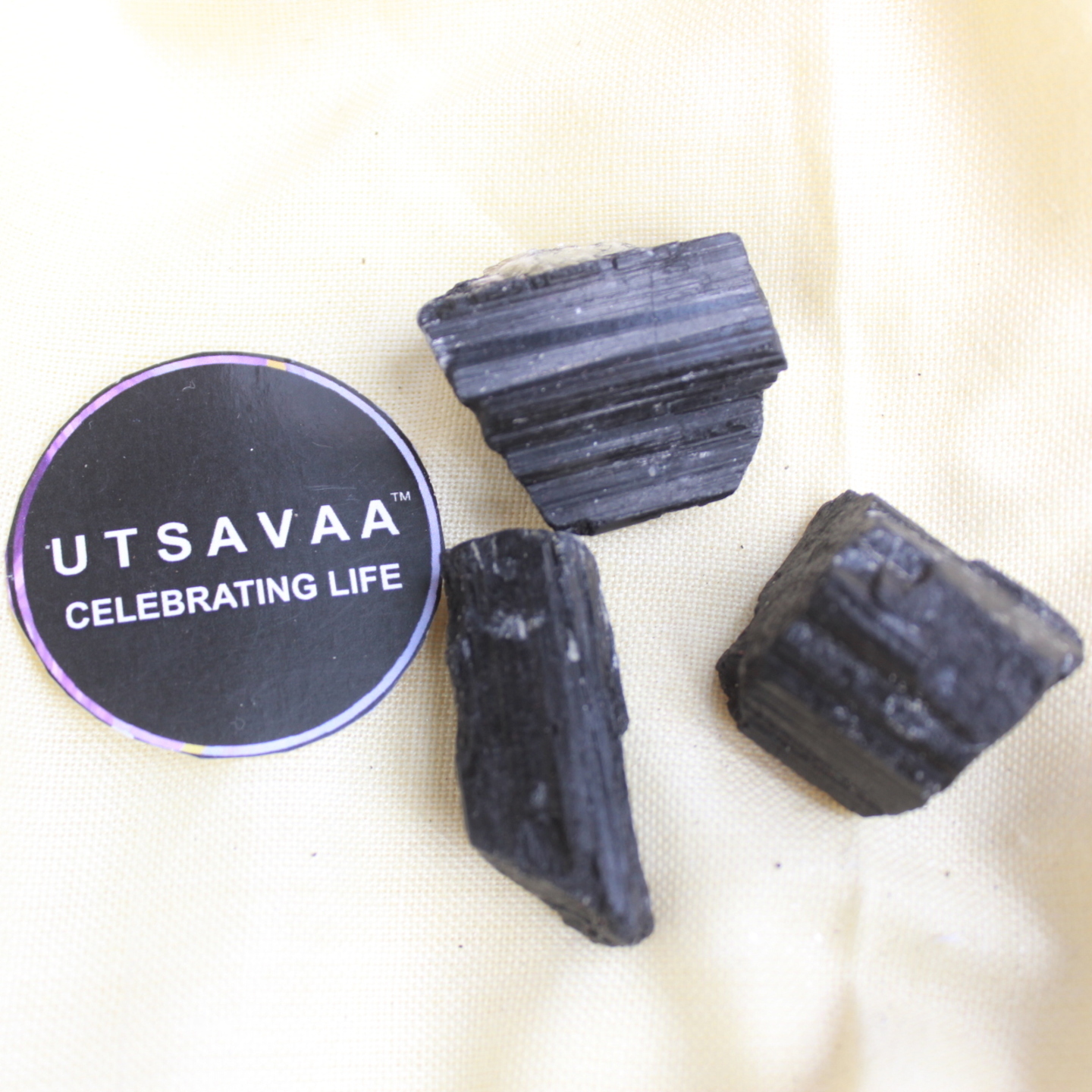 For PROTECTION - Black Tourmaline Raw Crystal 56g
