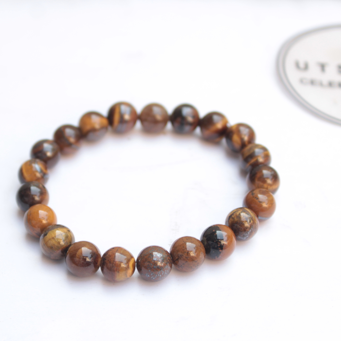 For Luck and Protection - Tigers Eye Bracelet UTSAVAA