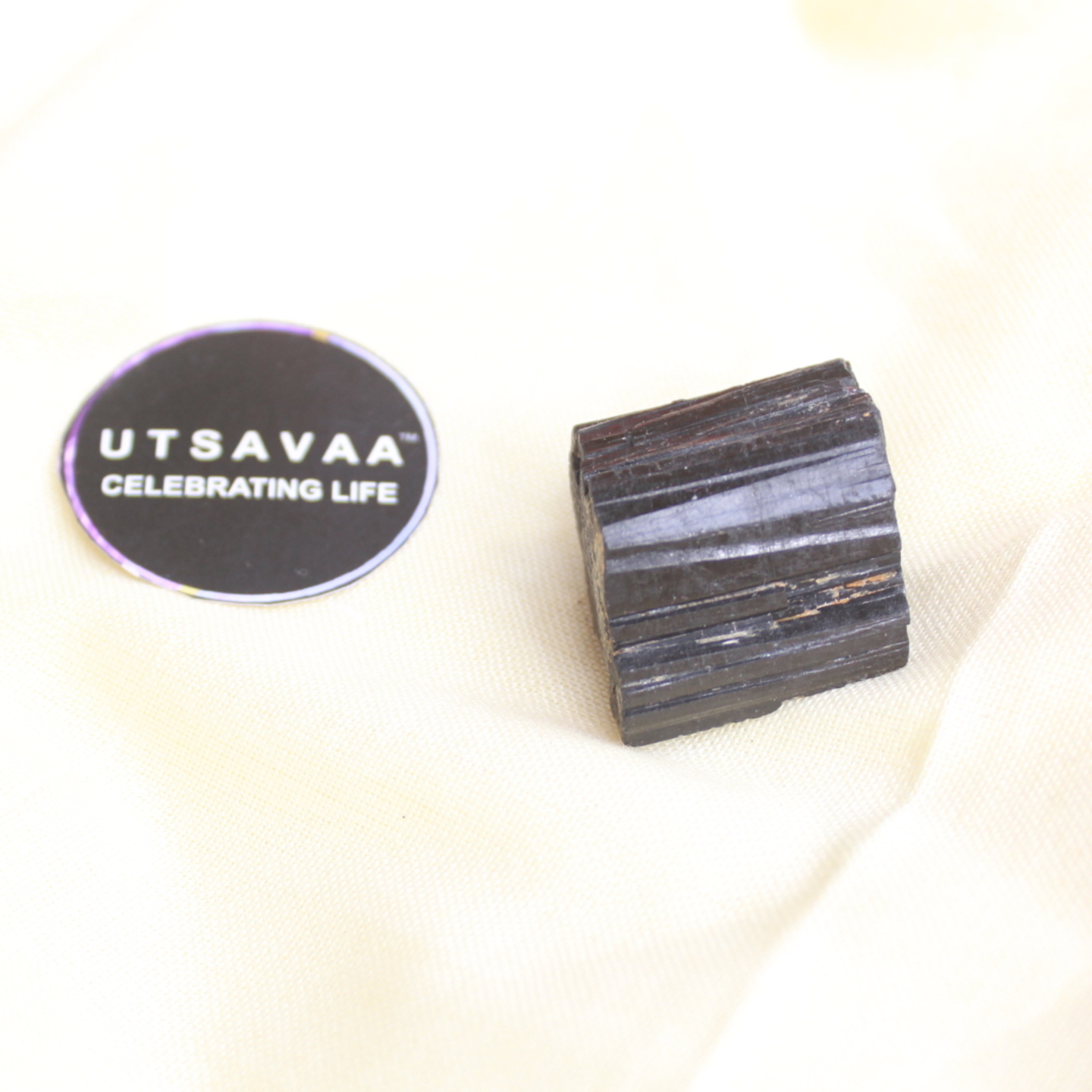 For PROTECTION - Black Tourmaline Raw Crystal 43g
