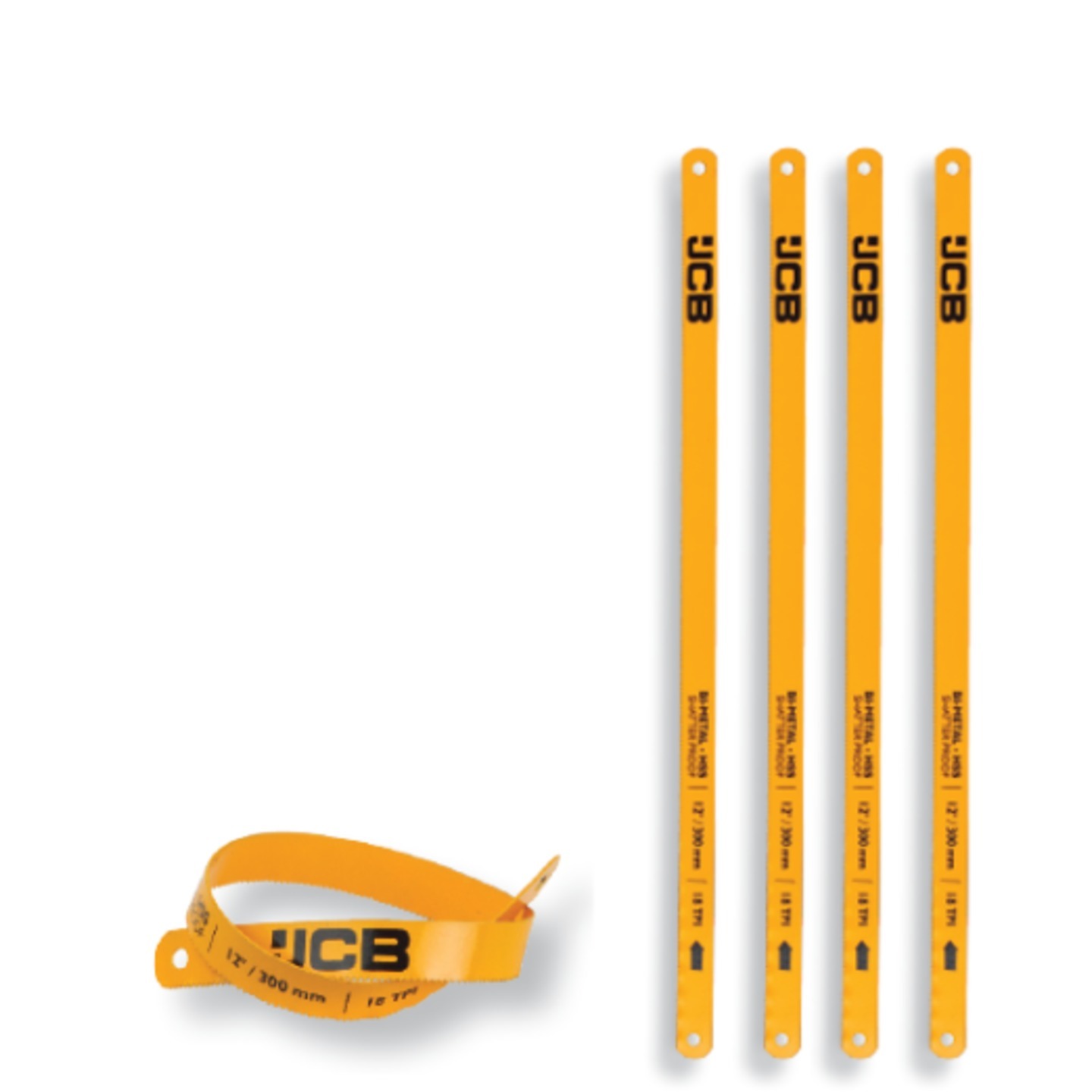 12 300 MM BI-METAL HACKSAW BLADE SET
