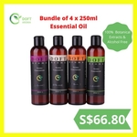 Bundle Sale 4x 250ml Essential oil (water-based) @ $66.80