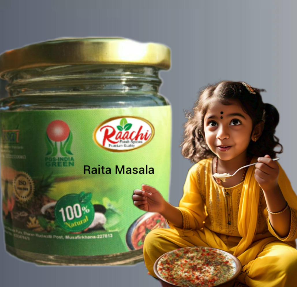 Raita Masala Glass Jar Pack 100 Grams