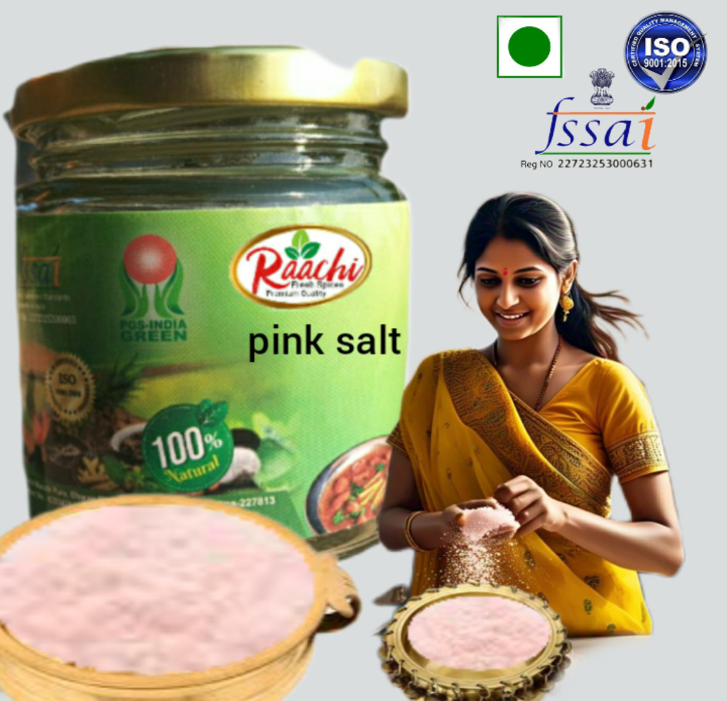 Raachi pink salt jar pack 100gm 