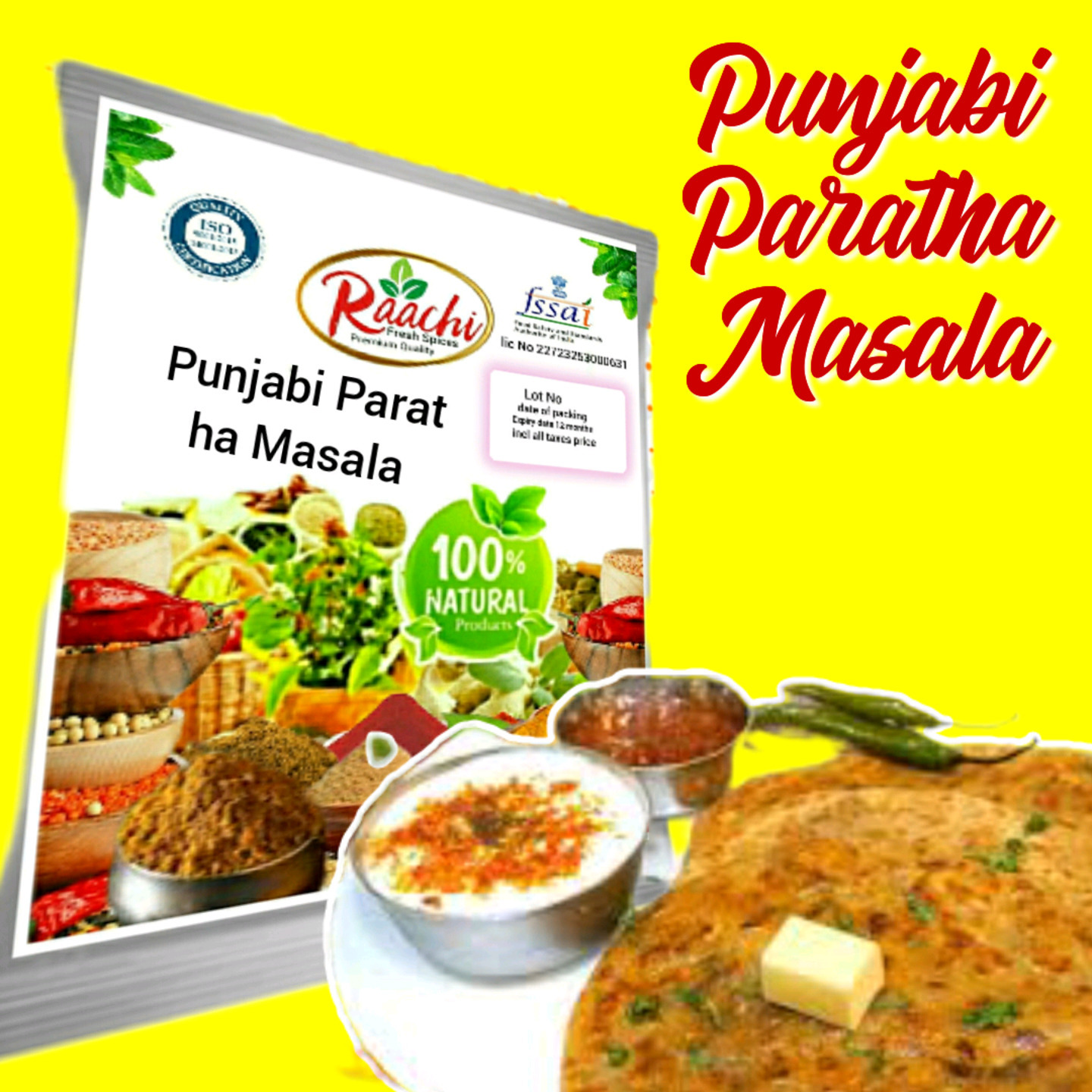 Punjabi Paratha Masala 100 grams