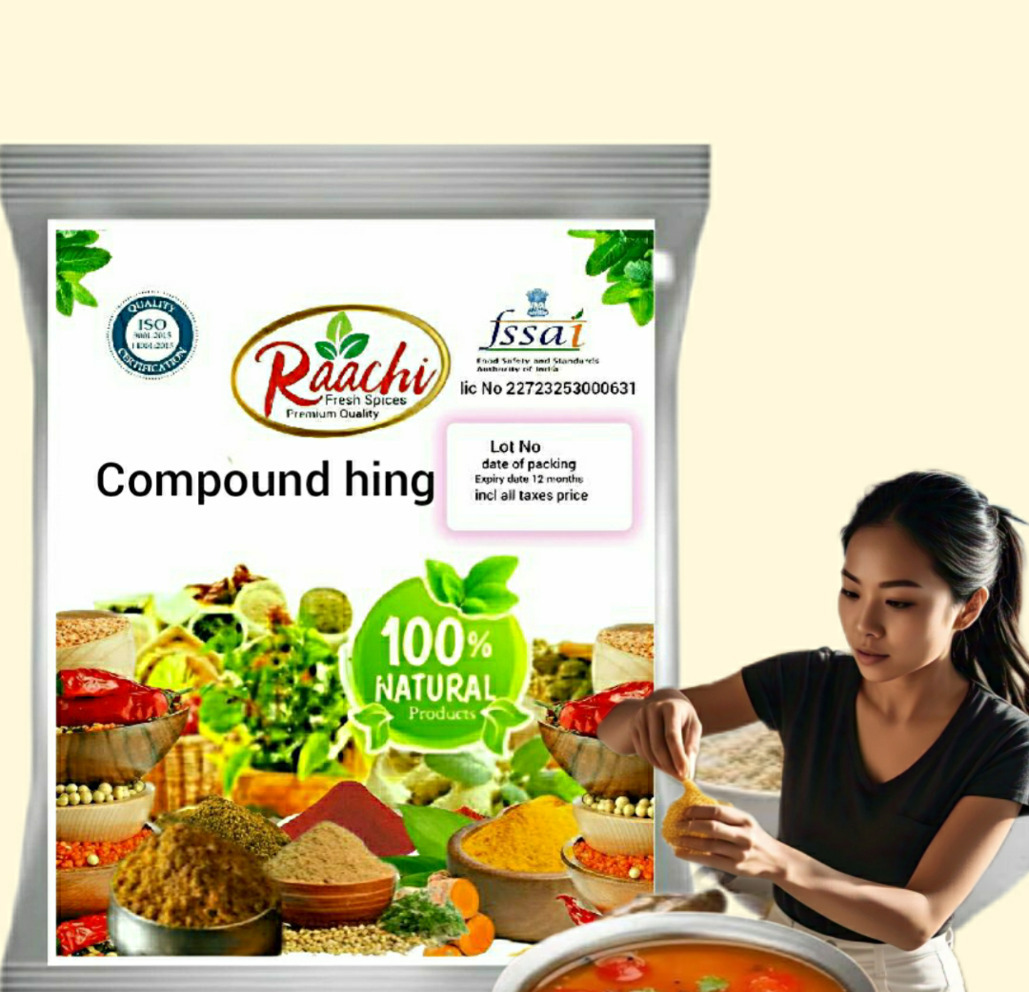 Raachi Compound hing 100gm  jar pack 