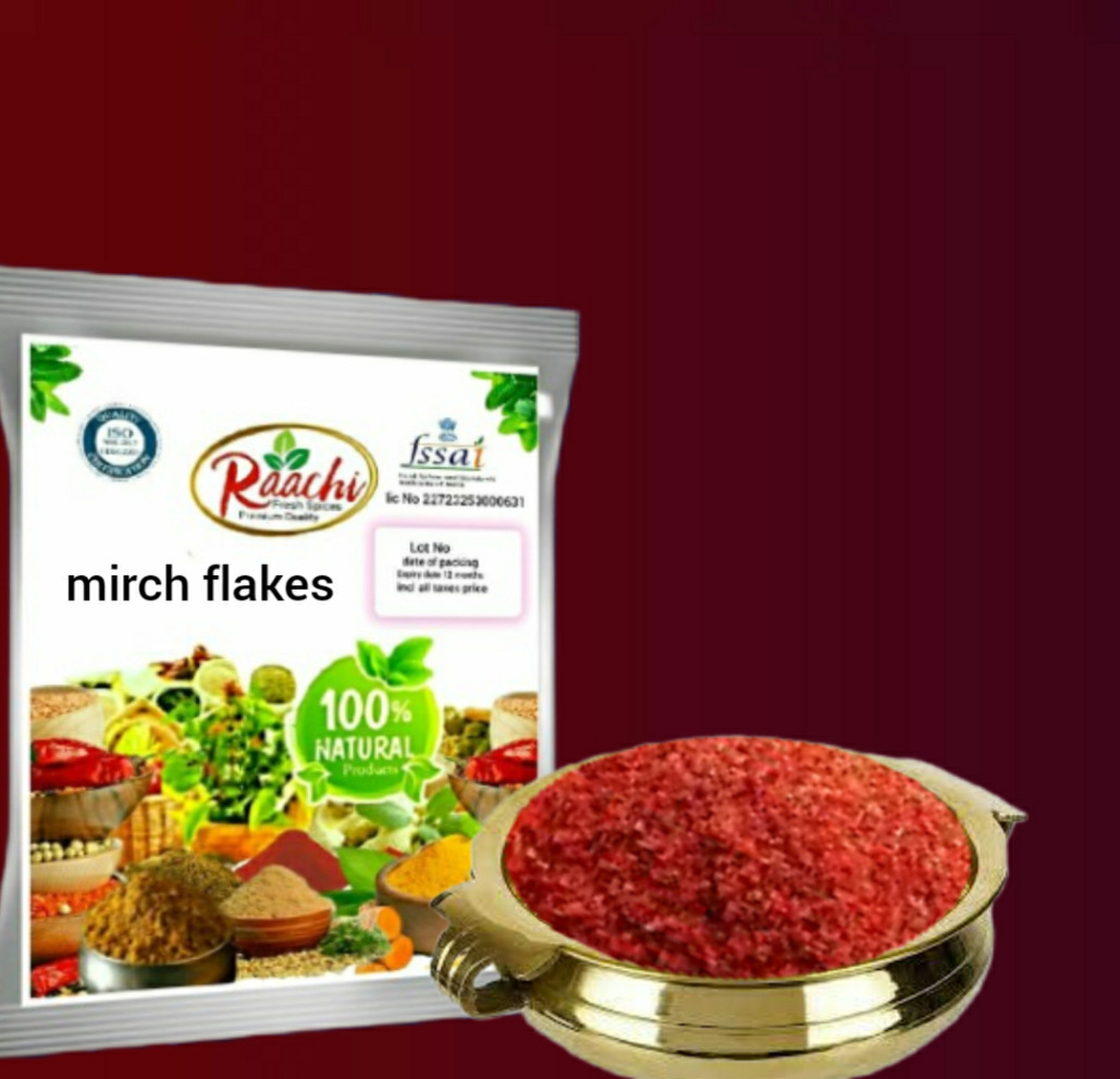 Raachi mirch flakes  100gm 