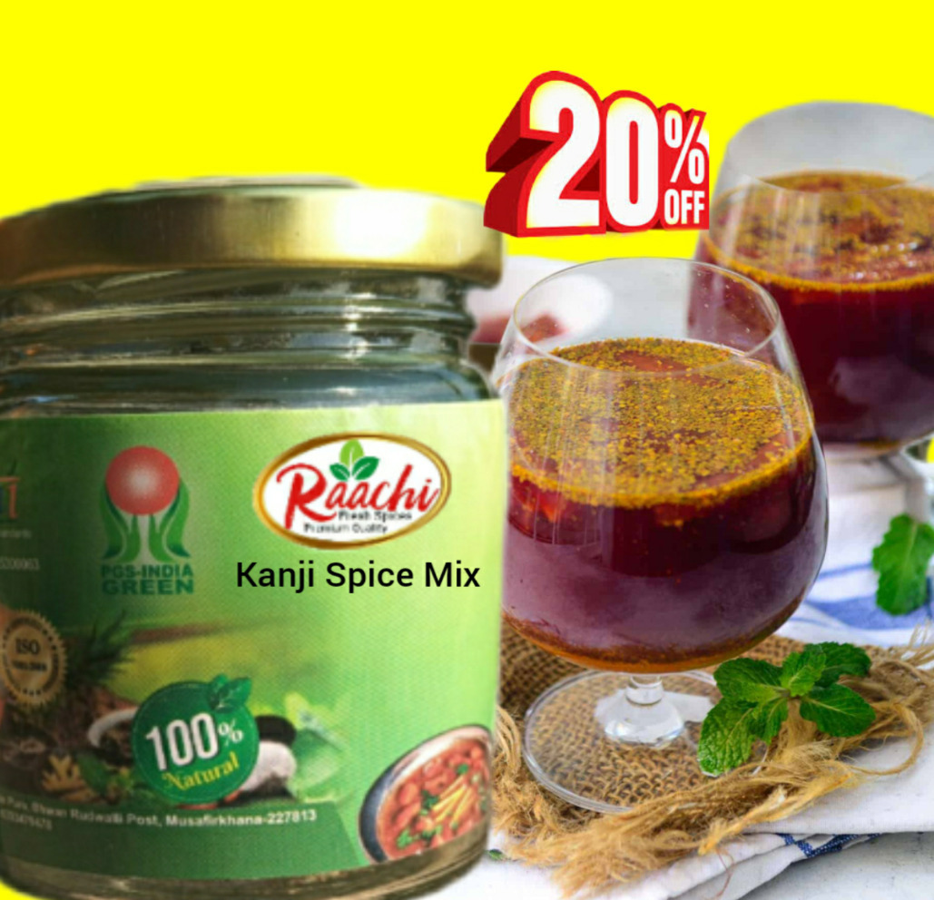 Kanji Spice Mix

 jar pack 100gm 