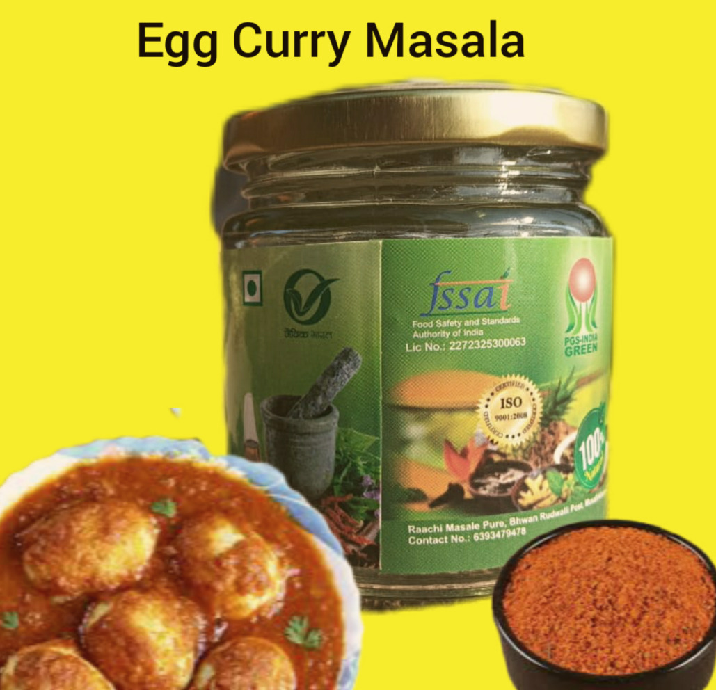 Egg Curry Masala 100 Gram jaar Pack