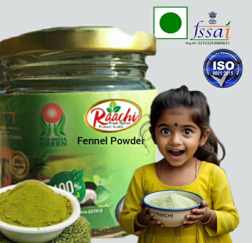 Raachi Fennel Powder jaar pack 100gm 