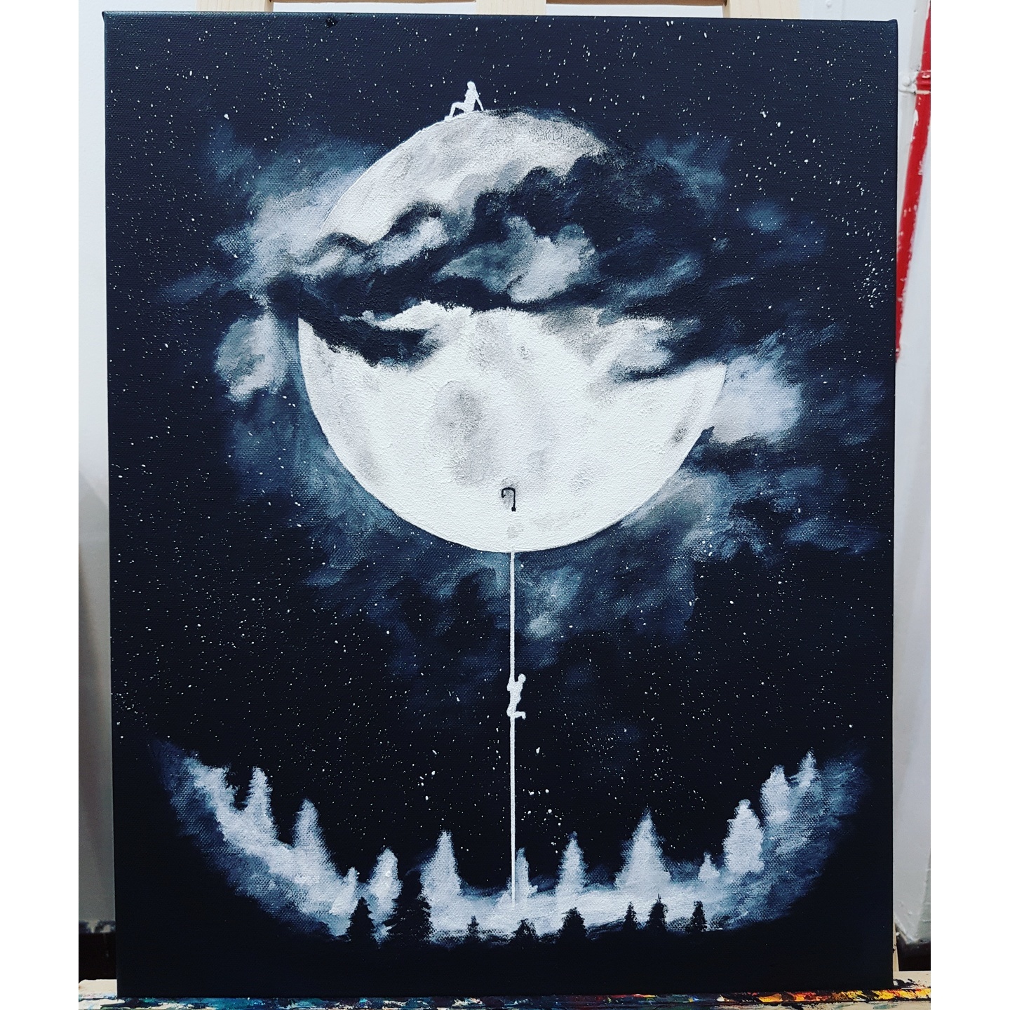 Glowing Moon