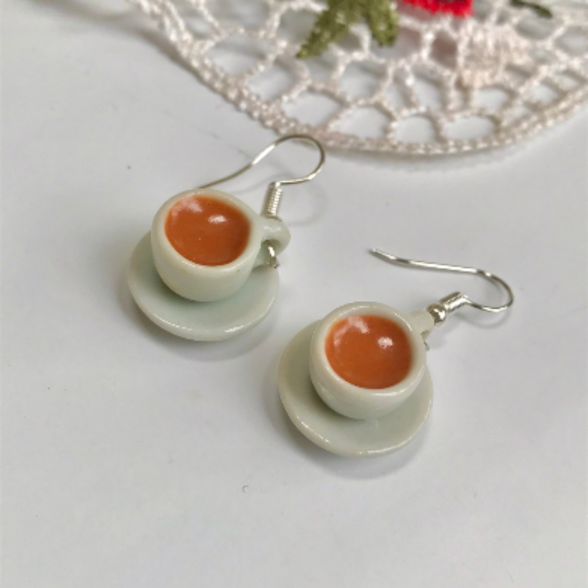 Tea Cup Earrings