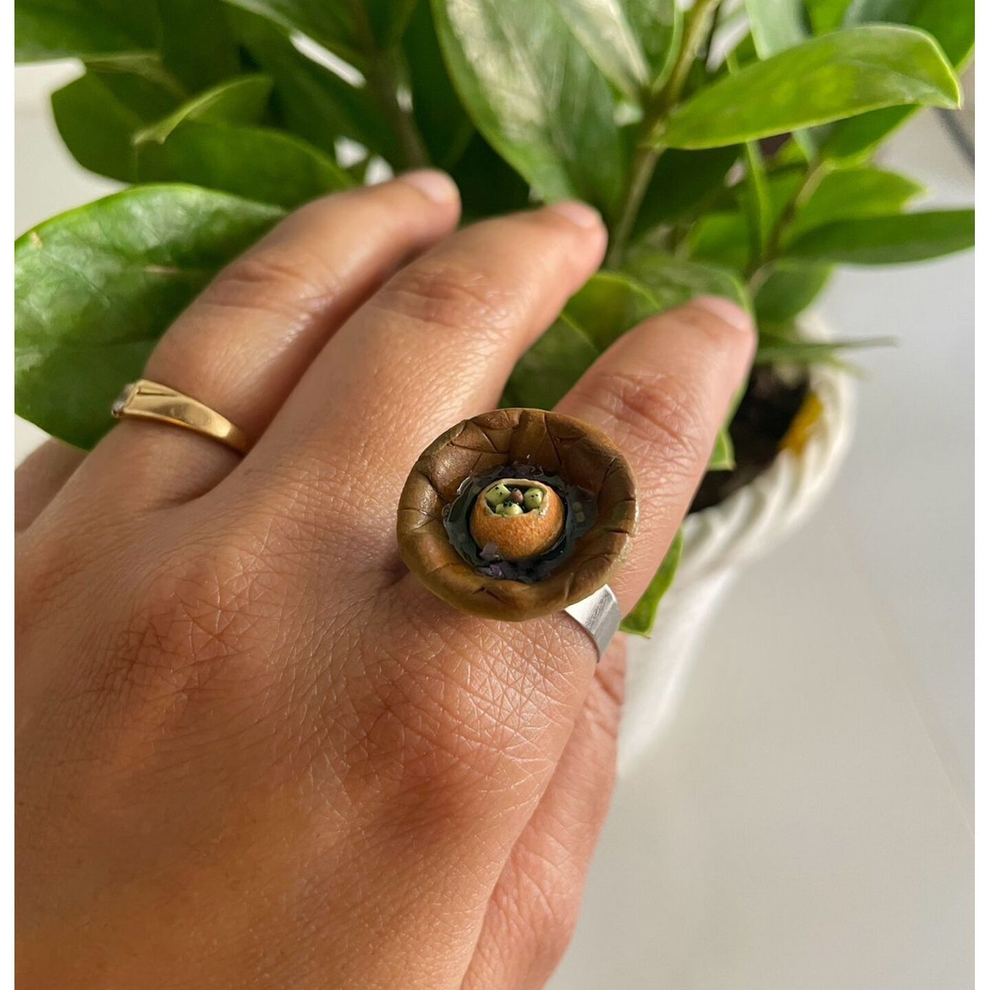 Miniature Pani Puri Ring