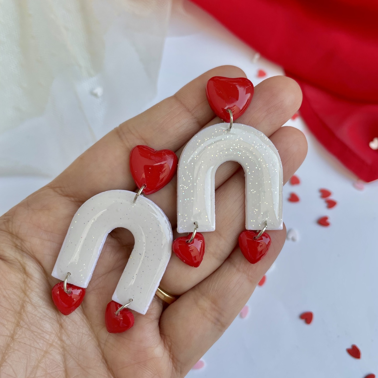 Miniature Valentine Day Special Earrings