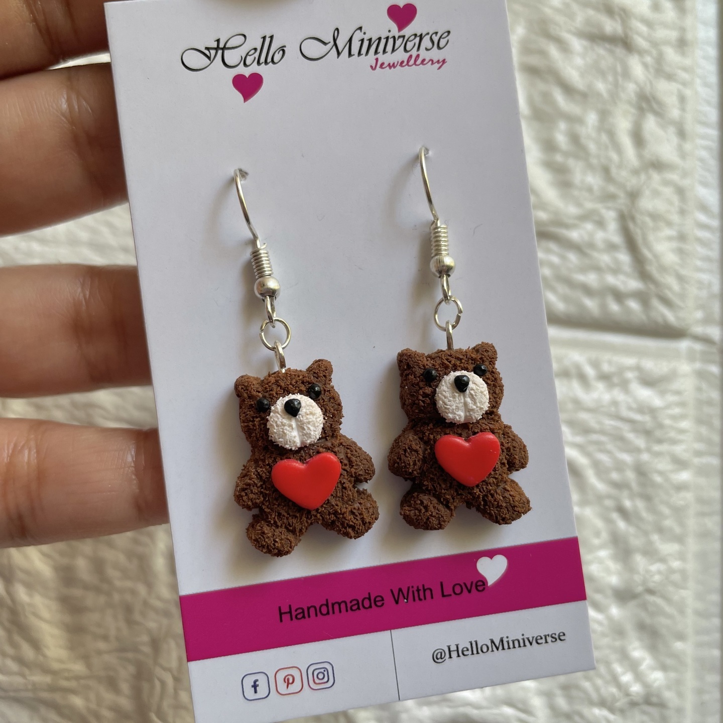 Teddy Earrings