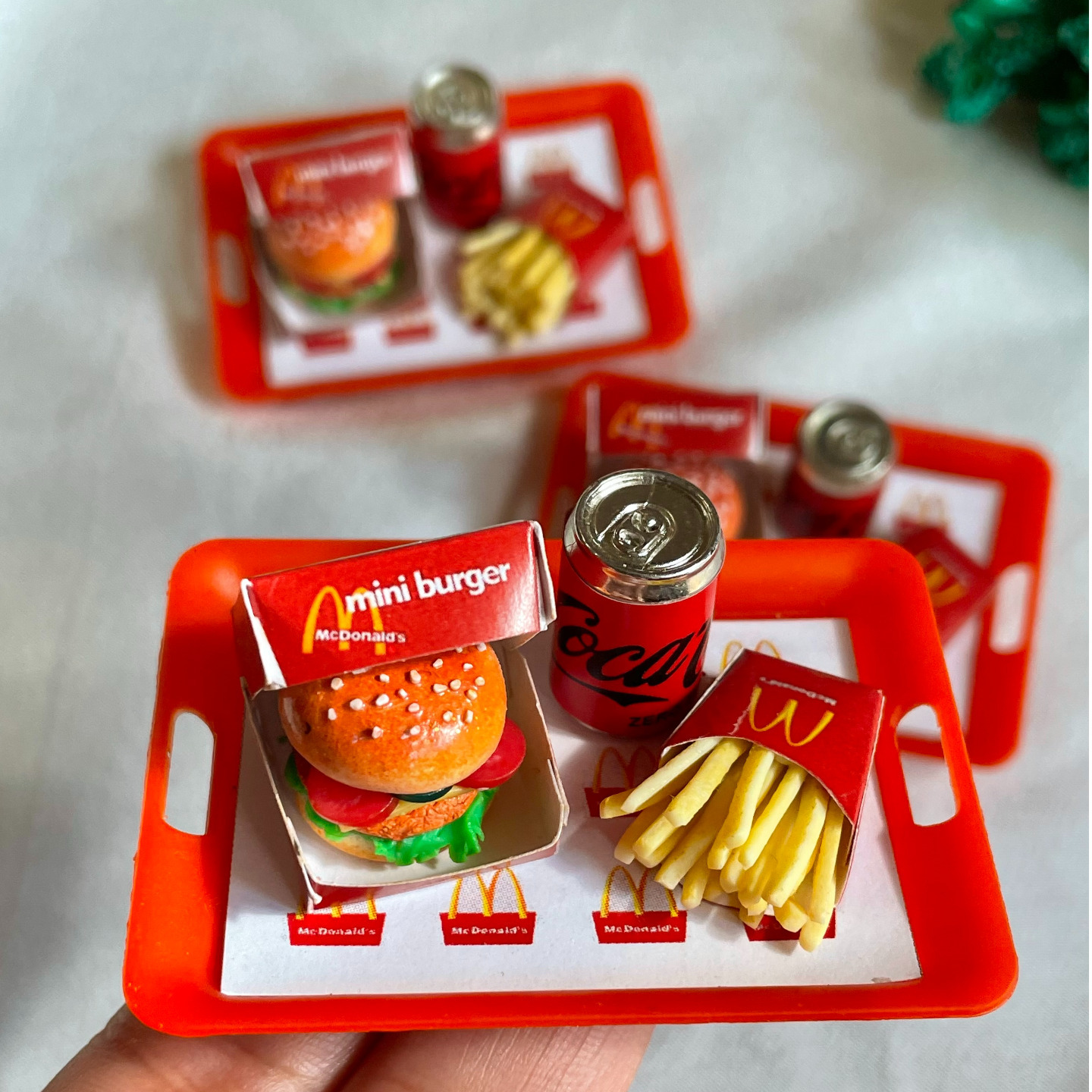 Miniature McDonalds Super Combo Magnet