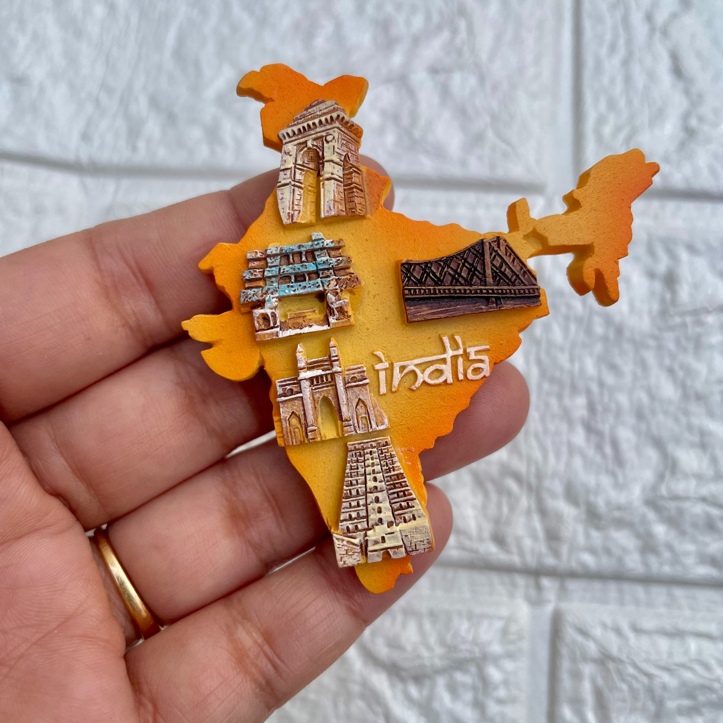 Indian Heritage Sites Fridge Magnet