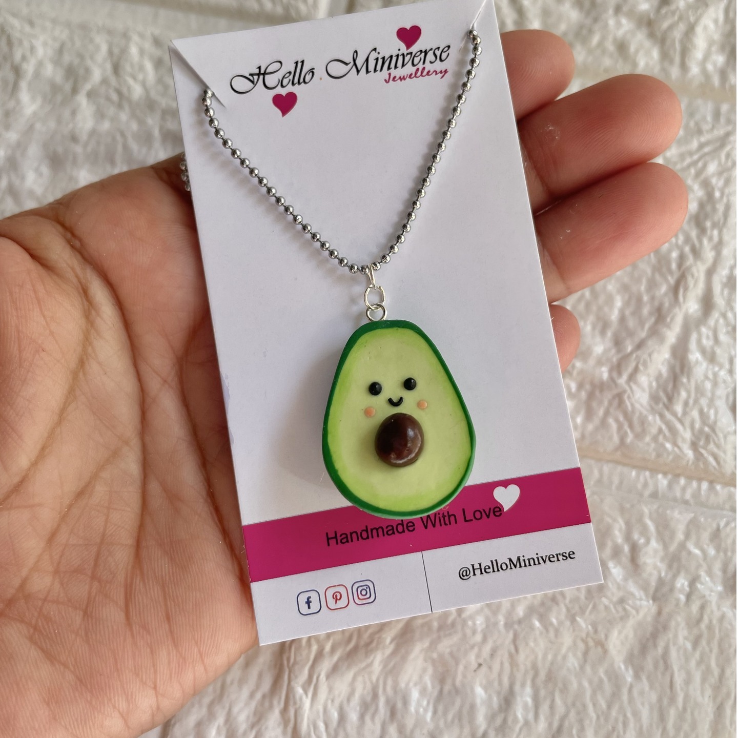 Miniature Avocado Necklace