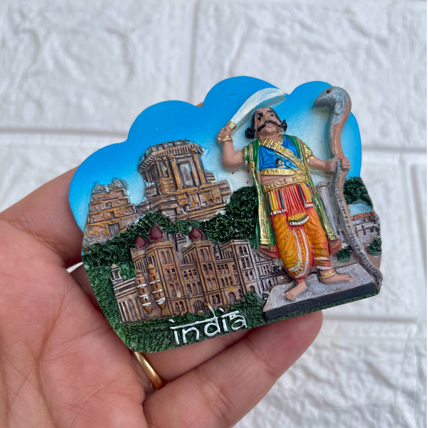 Karnataka Tourist Places Fridge Magnet