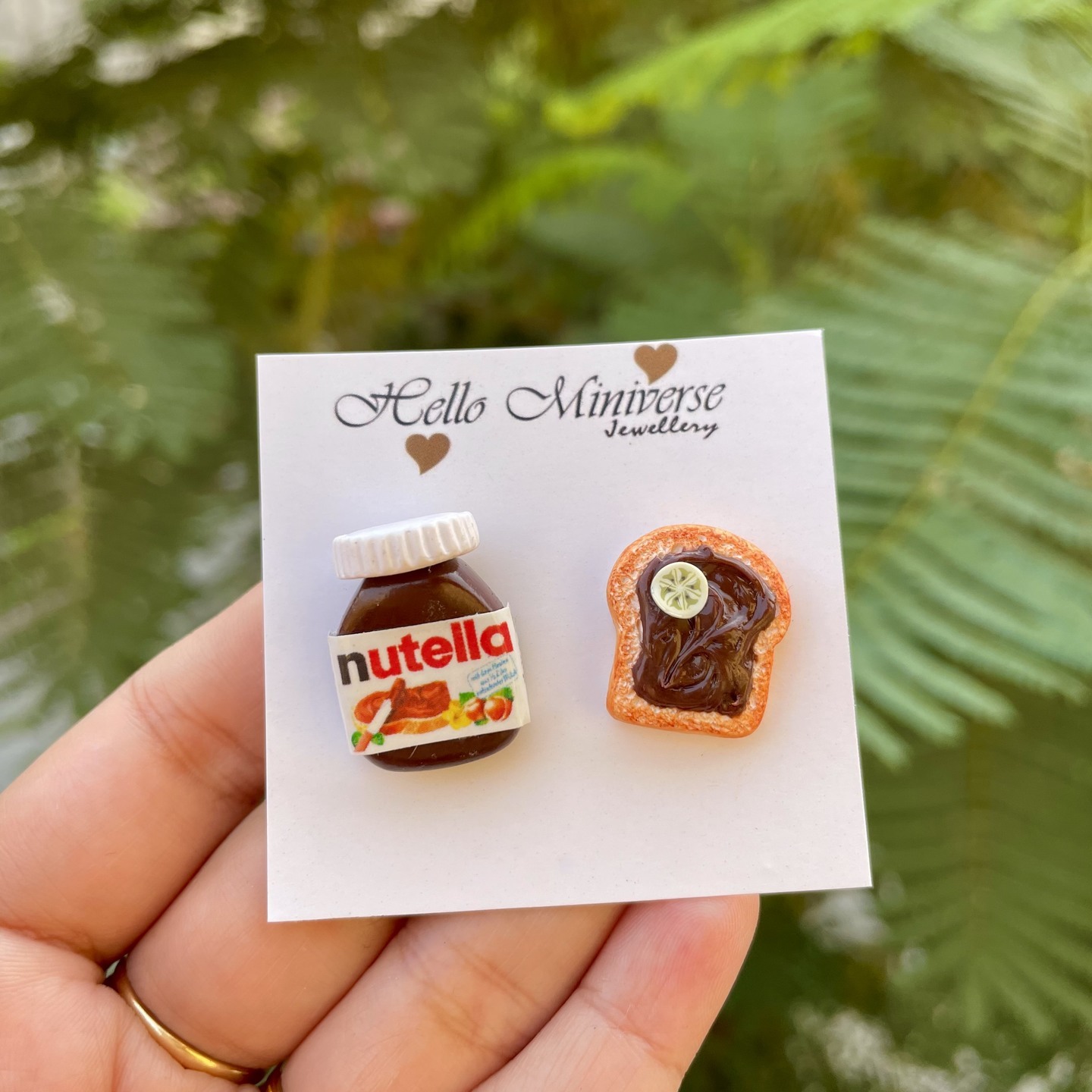 Miniature Nutella Stud with Bread