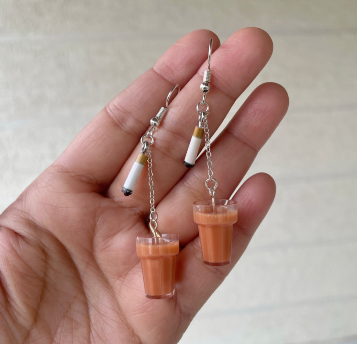Miniature Chai Sutta Earrings