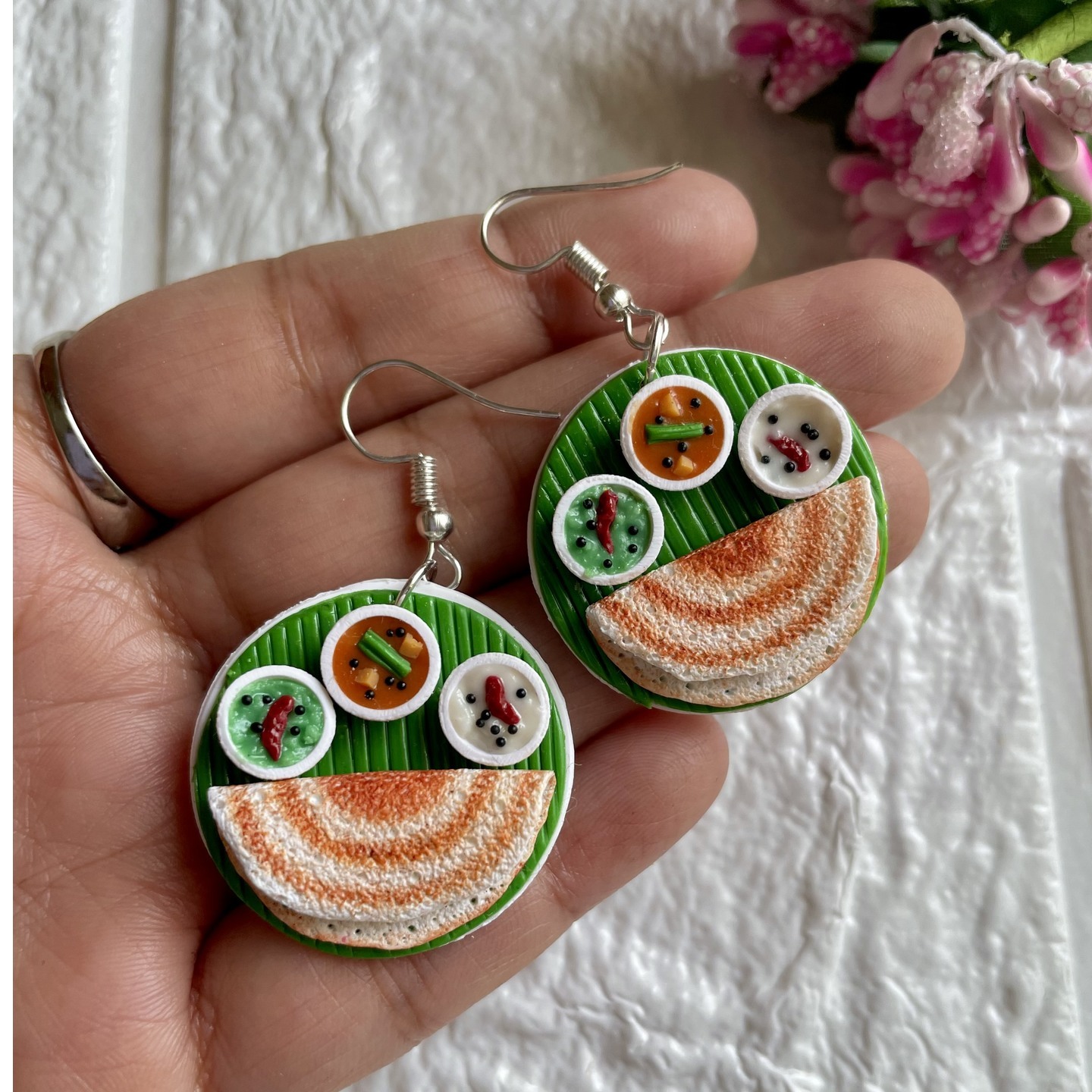 Miniature Dosa Earrings