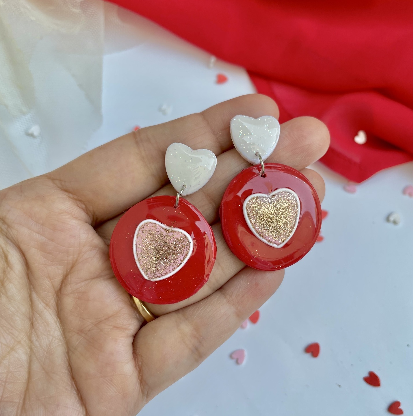 Miniature Valentines Day Lover Special Earrings