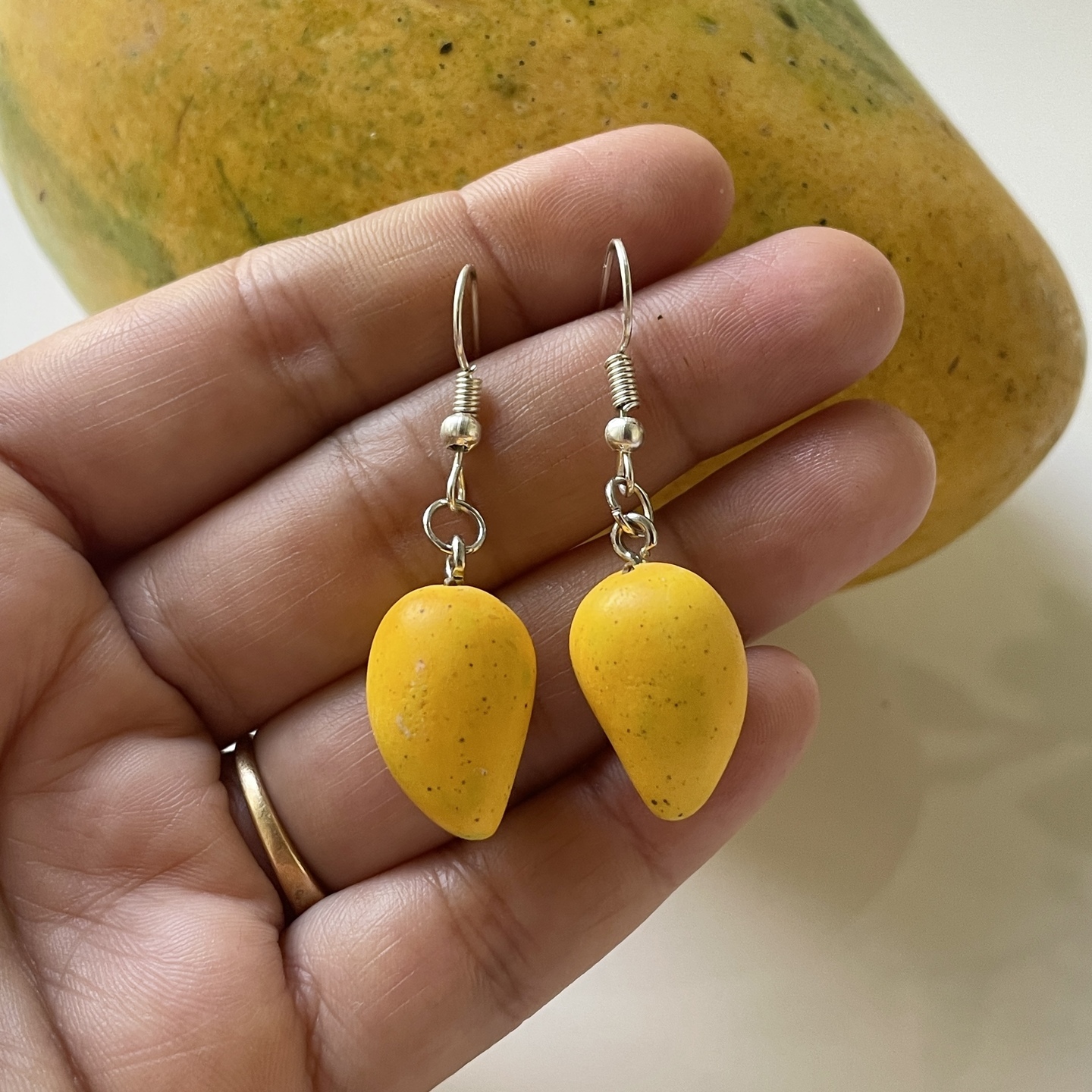 Miniature Mango Earrings 