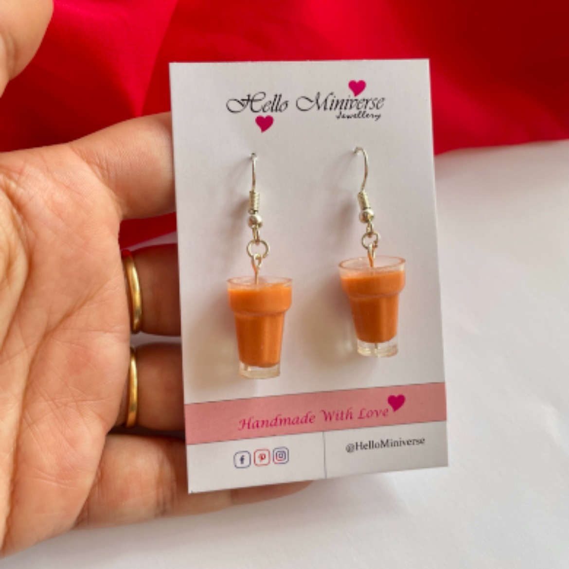 Miniature Chai Earrings
