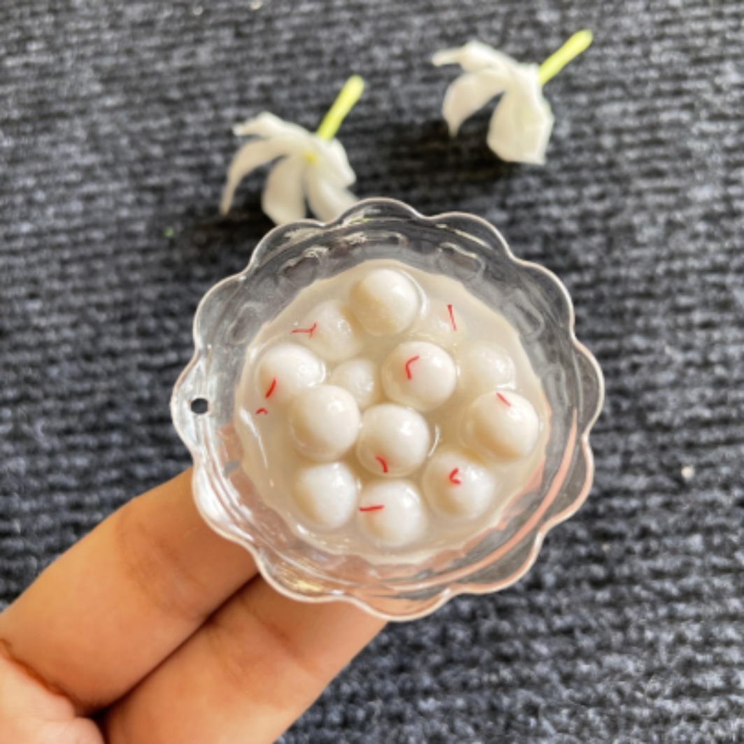 Miniature Rasgulla Fridge Magnet