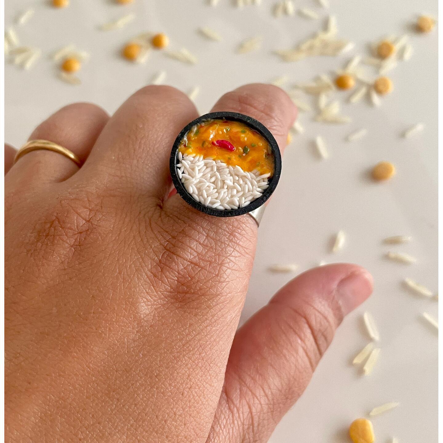 Miniature Dal Chawal Ring