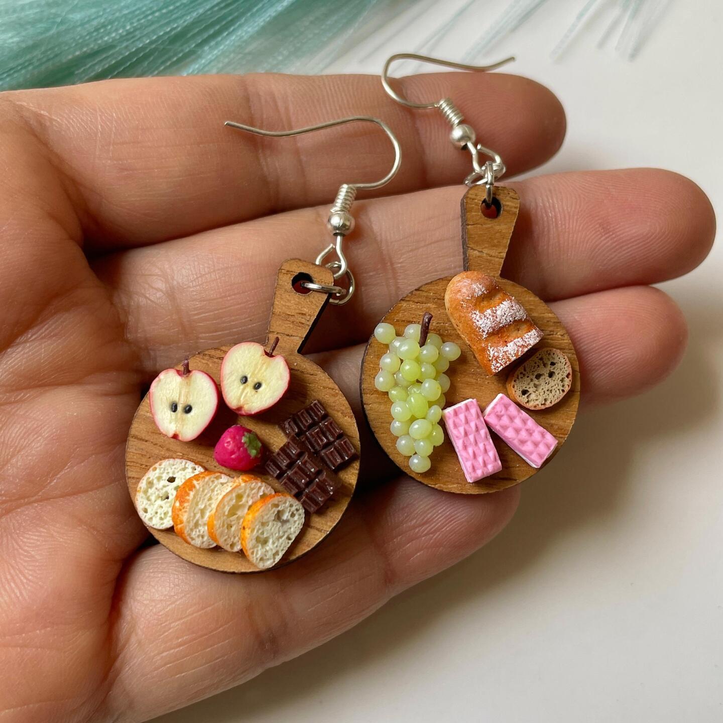 Miniature ChocoFruit Delights Earrings 