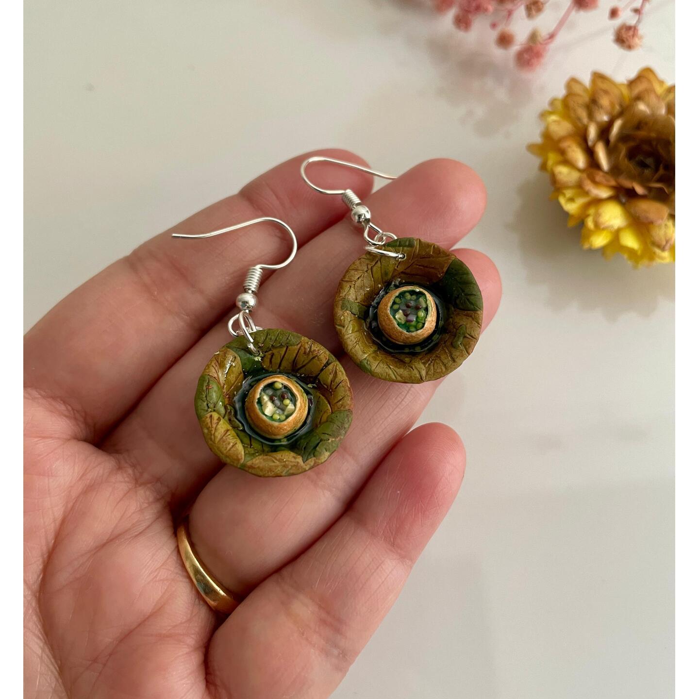 Miniature Panipuri Earrings