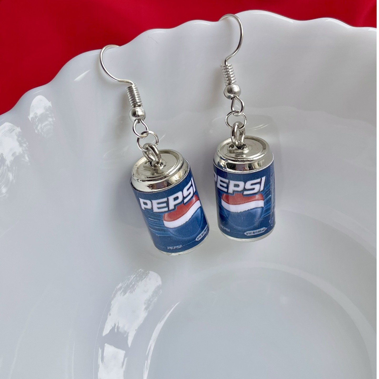 Miniature Pepsi Earrings