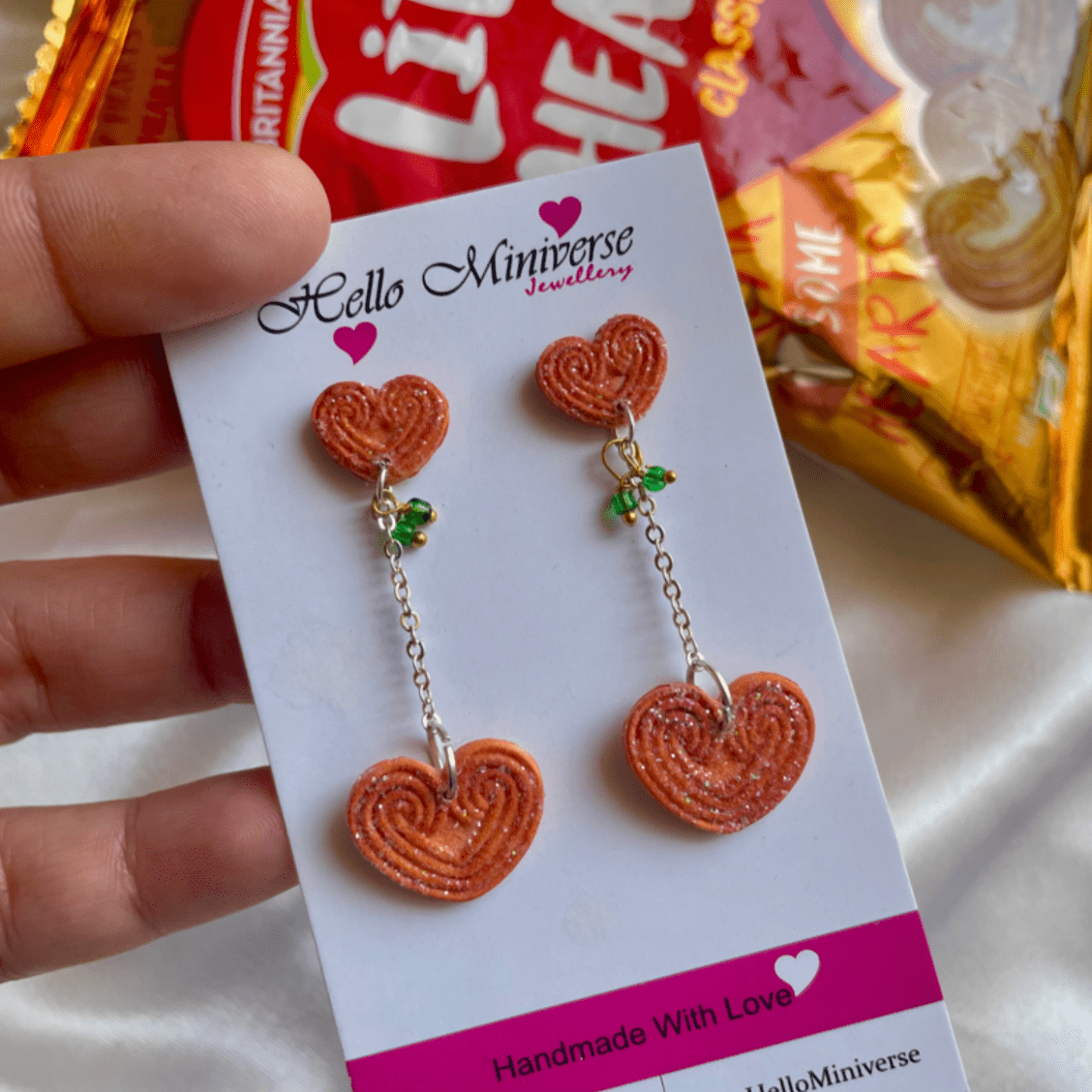 Miniature Little Hearts Earrings