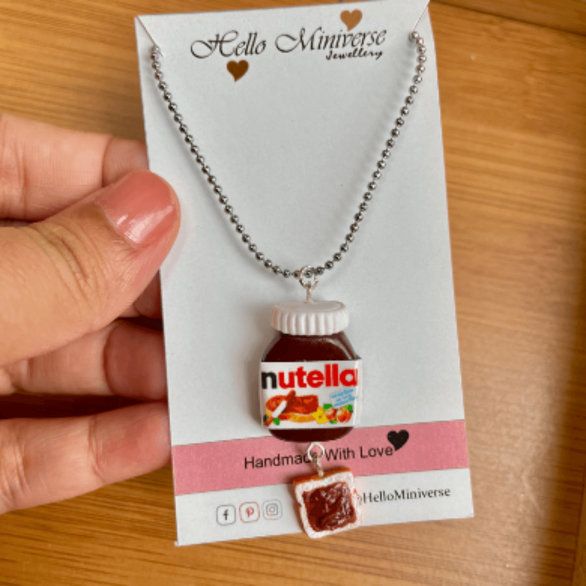 Nutella Necklace