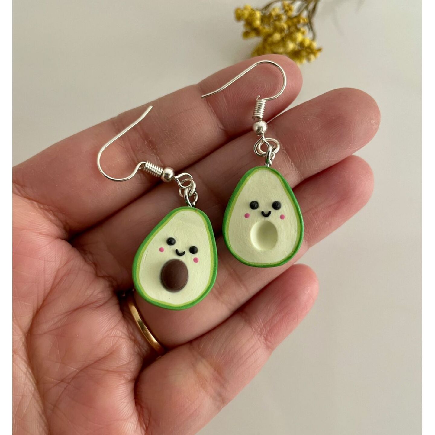 Miniature Avocado Best Friends Earrings