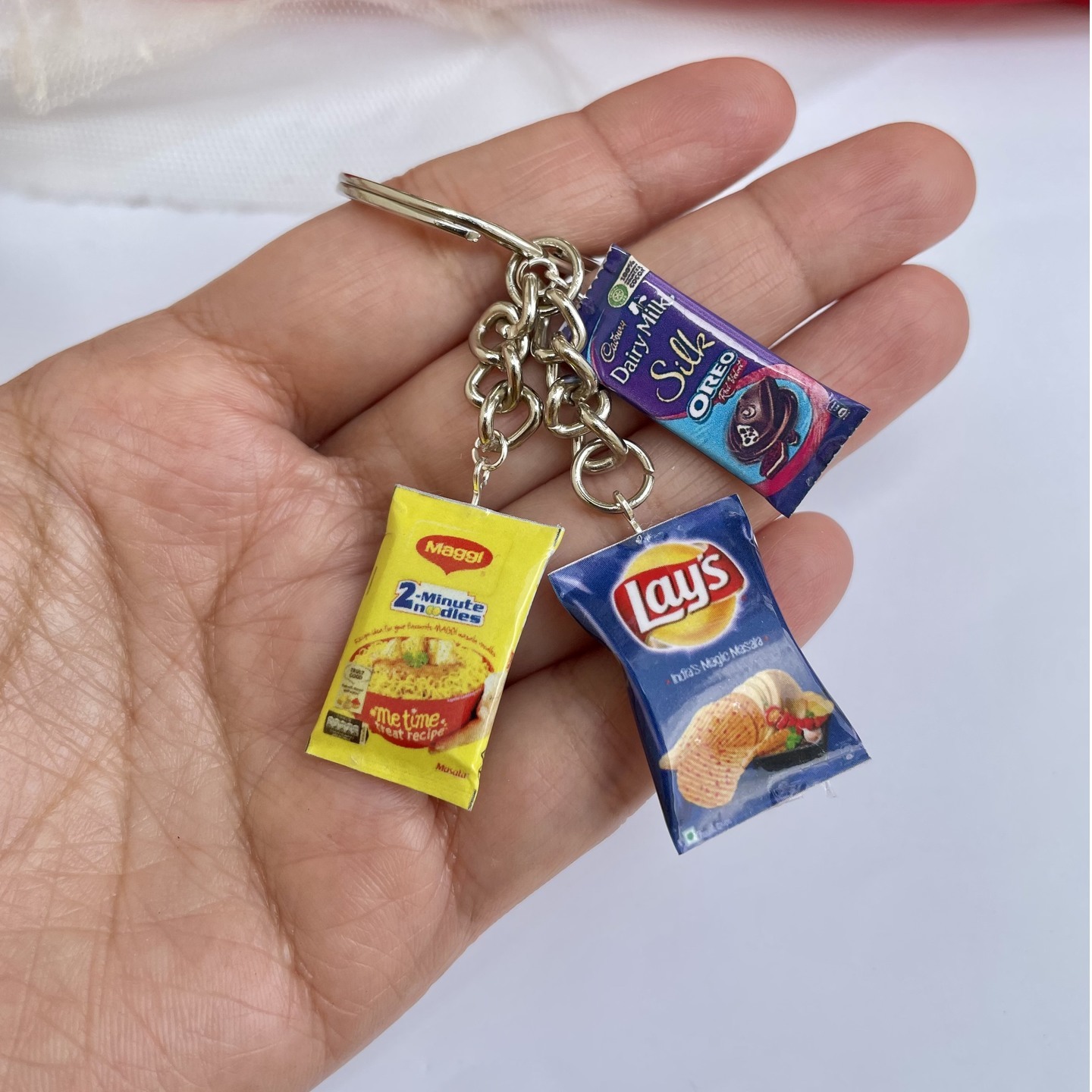 Miniature Snacks Keychain