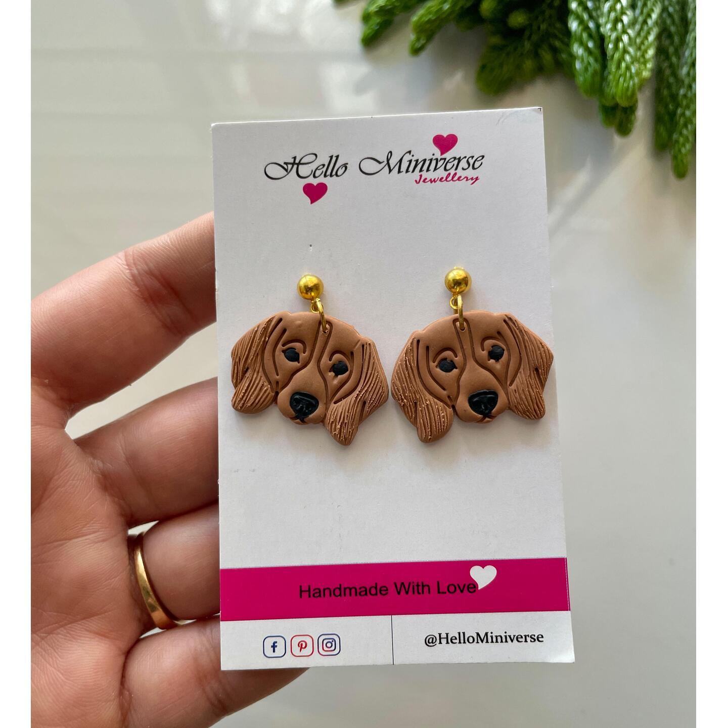 Miniature Doggo Earrings