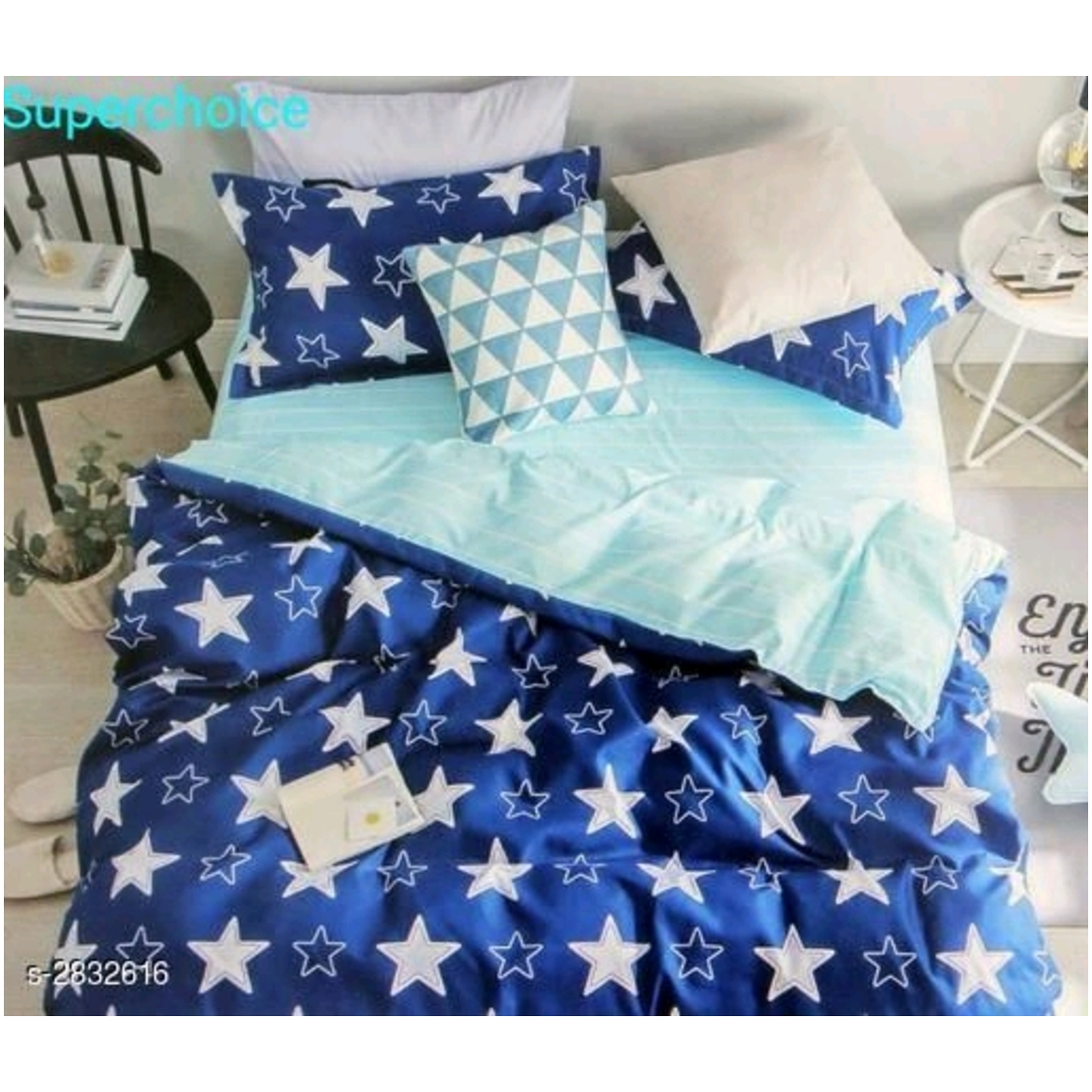  Poly Cotton Double Bedsheets