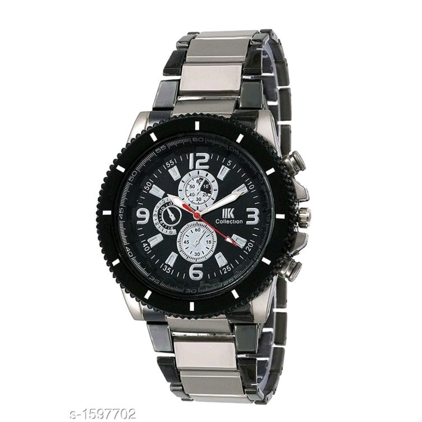 Elite Men's Metal Analog Watch