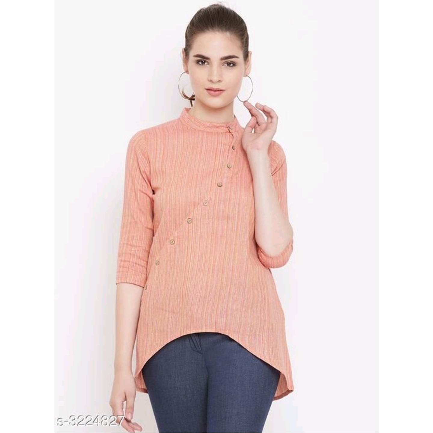Stylish Rayon Solid Women's Top