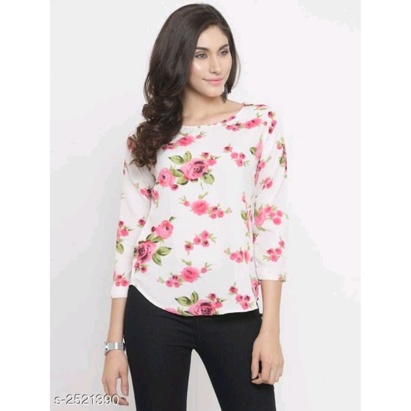 Stylish Floral Designer Top