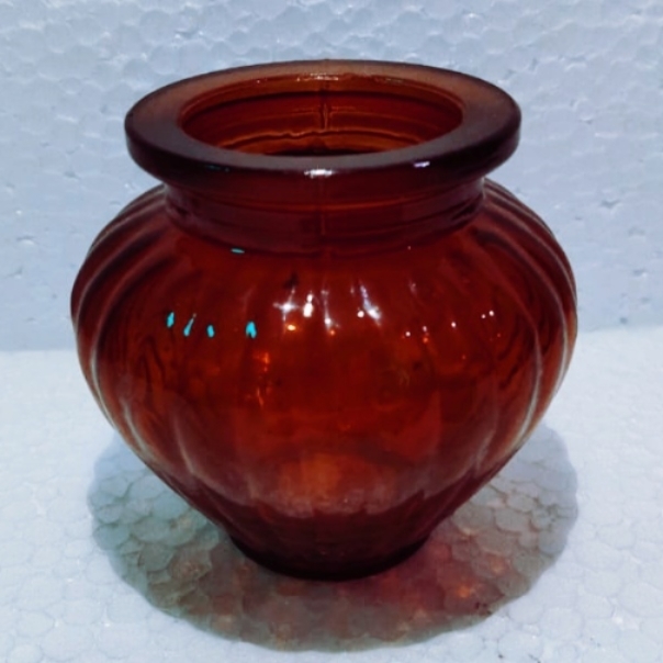 Lotus shape jar 